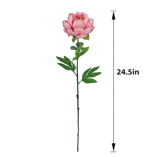 24.5" Pink Peony Stem by Ashland®